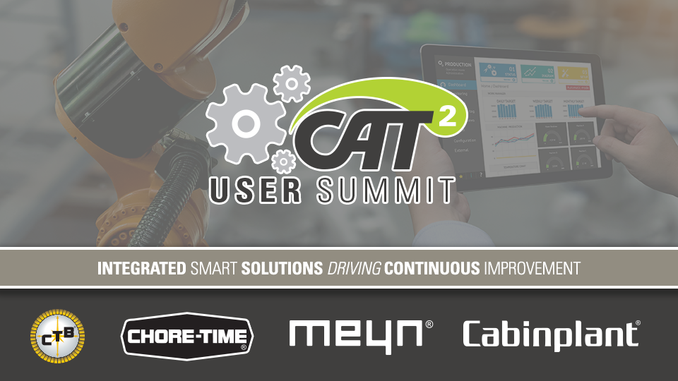 CAT Squared User Summit Driving Continuous Improvement for Meat and Poultry Processors