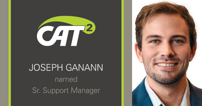 Joseph Ganann CAT Squared Customer Support Manager